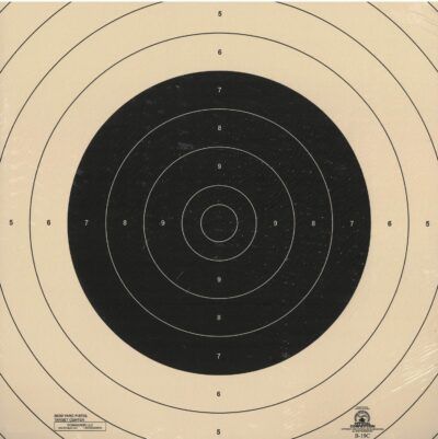 B-19C - Repair Center for the 50 Yard Slow Fire Pistol Target Official B-19 NRA Target (Pack of 100)