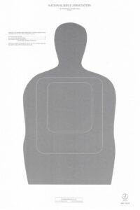 TQ-16 50 Foot Official NRA Police Training and Qualification Target (pack of 100)