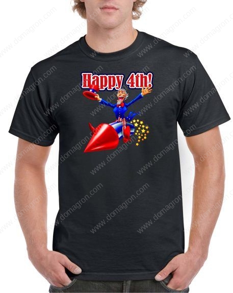 Happy 4th - Independence Day Celebration Shirt H-249