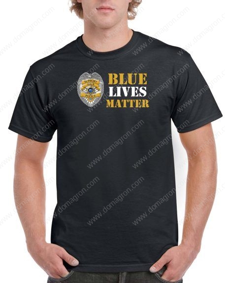 Blue Lives Matter Shirt W-342