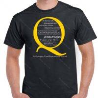 Famous Quotes of Q of Star Trek Next Generation (TNG) Shirt Q-308