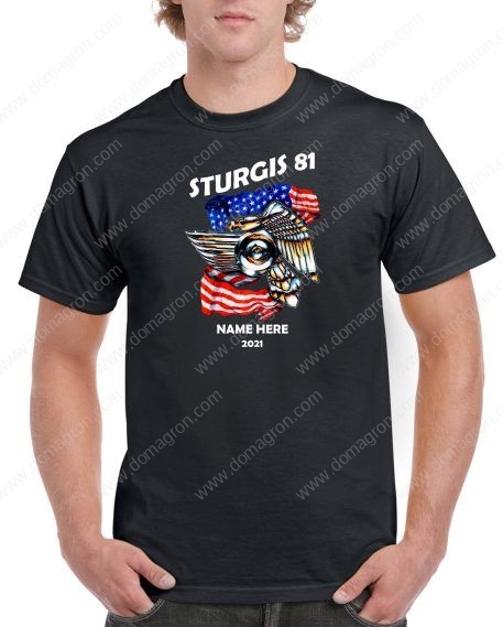 Customized Sturgis 2021 81st Anniversary Motor Cycle Rally Shirt