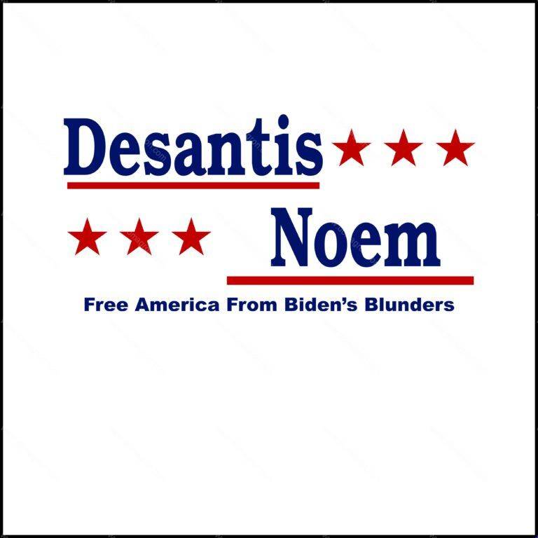 Desantis Noem 2024 Shirt Ver 2 Direct to Film (DTF) Heat Transfer D-481