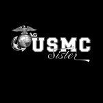 USMC Sister Shirt – United States Marines Corp Sister Shirt Direct to Film (DTF) Heat Transfer F-436-540