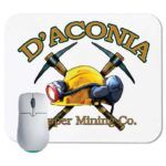D'Anconio Copper Mining  ~ Francisco D'Anconio of Atlas Shrugged Mouse Pad