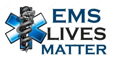 EMS Lives Matter License Plate