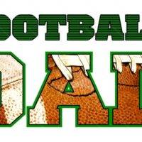 Football Dad License Plate