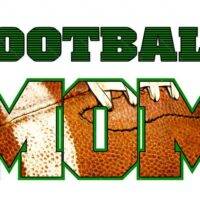 Football Mom License Plate