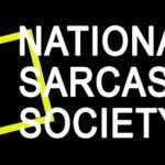 National Sarcasm Society License Plate