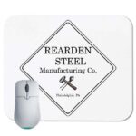 Rearden Metal  ~ Rearden Steel ~ of Atlas Shrugged Mouse Pad