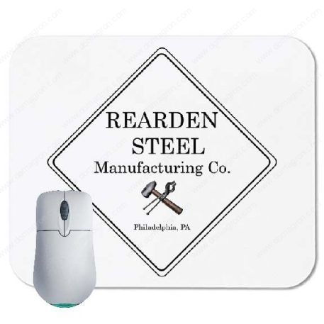 Rearden Metal  ~ Rearden Steel ~ of Atlas Shrugged Mouse Pad