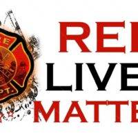 Red Lives Matter License Plate