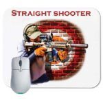 Straight Shooter Mouse Pad