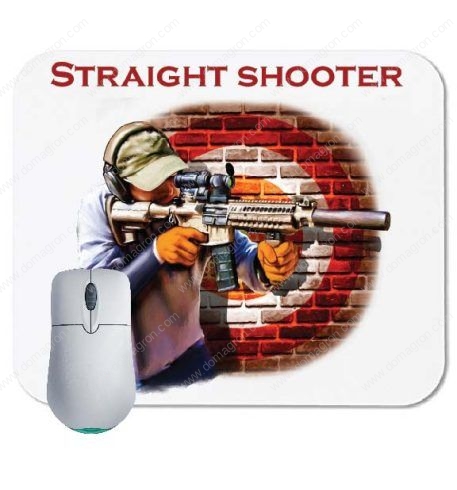 Straight Shooter Mouse Pad