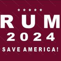 Trump 2024 License Plate