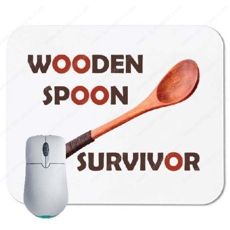 Wooden Spoon Survivor Mouse Pad