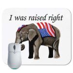 Raised Right Mouse Pad