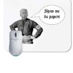 Show Me Da Papers Anti-Biden Mouse Pad