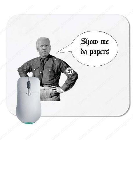 Show Me Da Papers Anti-Biden Mouse Pad