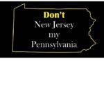 Don't NJ My PA License Plate