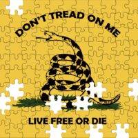 Don't Tread on Me Jigsaw Puzzle