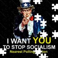 I Want You To Stop Socialism Jigsaw Puzzle