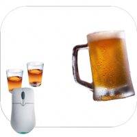 Shotglass and Beer Mousepad