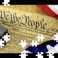 We The People Constitution Jigsaw Puzzle