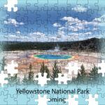 Yellowstone National Park Puzzle - Colorful Prism