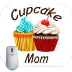 Cupcake Mom Mouse Pad