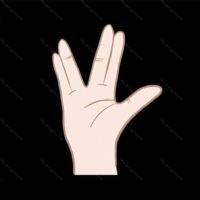 Live Long and Prosper License Plate