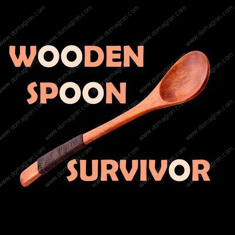 Wooden Spoon Survivor  Metal Photo S-215