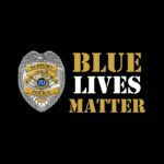 Blue Lives Matter Shirt Direct to Film (DTF) Heat Transfer W-342