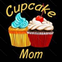 Cupcake Mom Metal Photo G-24