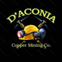 D'Anconio Copper Mining  ~ Francisco D'Anconio of Atlas Shrugged Metal Photo A-349
