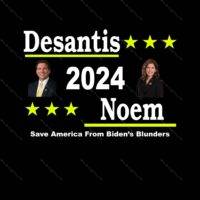 Desantis Noem 2024  Metal Photo D-482