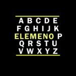 Elemeno Alphabet  Metal Photo F-437