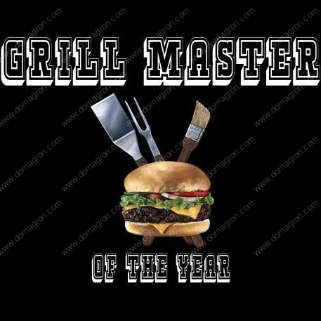 Grill Master of the Year  Metal Photo F-268