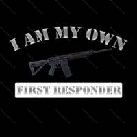 I am My Own First Responder  Metal Photo N-361
