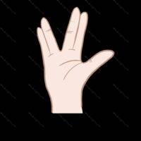 Live Long and Prosper Metal Photo F-132