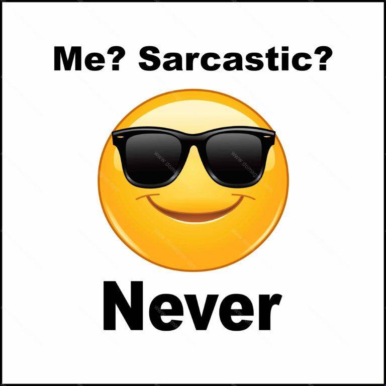 Me? Sarcastic? Never Direct to Film (DTF) Heat Transfer S-138