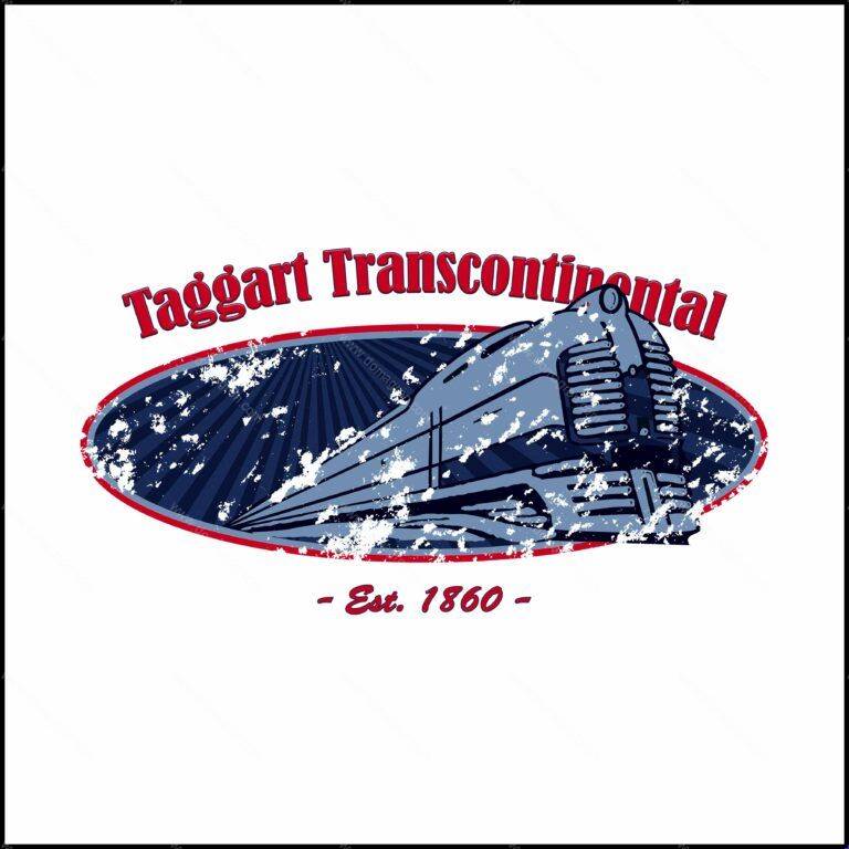 Taggart Transcontinental Shirt Direct to Film (DTF) Heat Transfer A-259