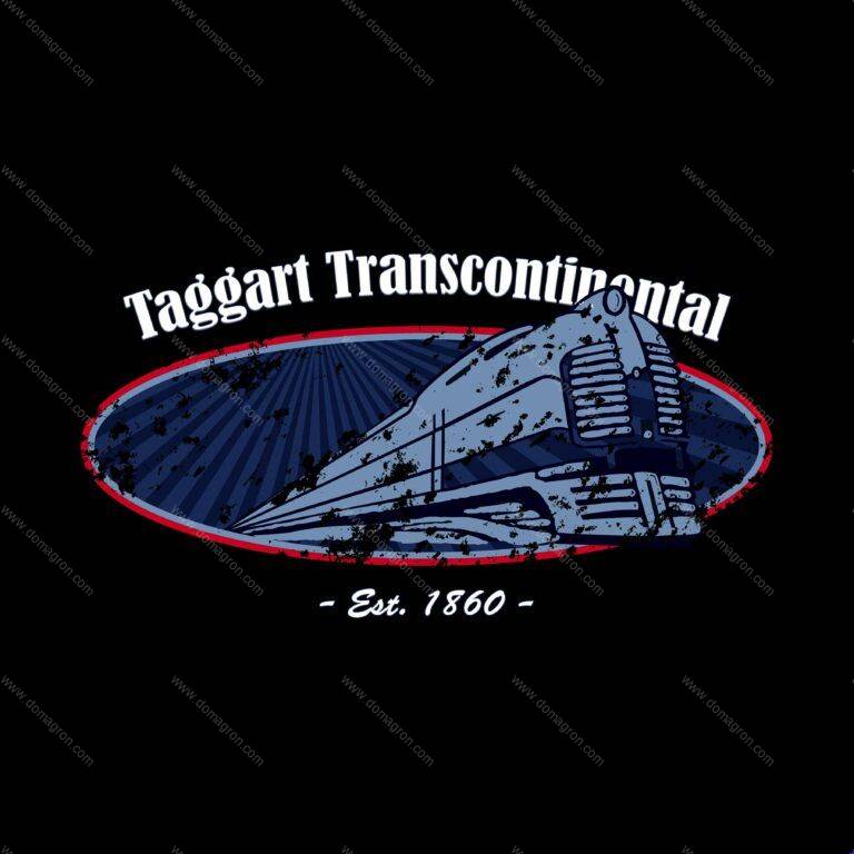 Taggart Transcontinental Shirt Direct to Film (DTF) Heat Transfer A-259