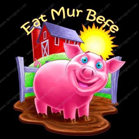 Eat Mur Befe (Eat More Beef) Parody  Metal Photo F-265