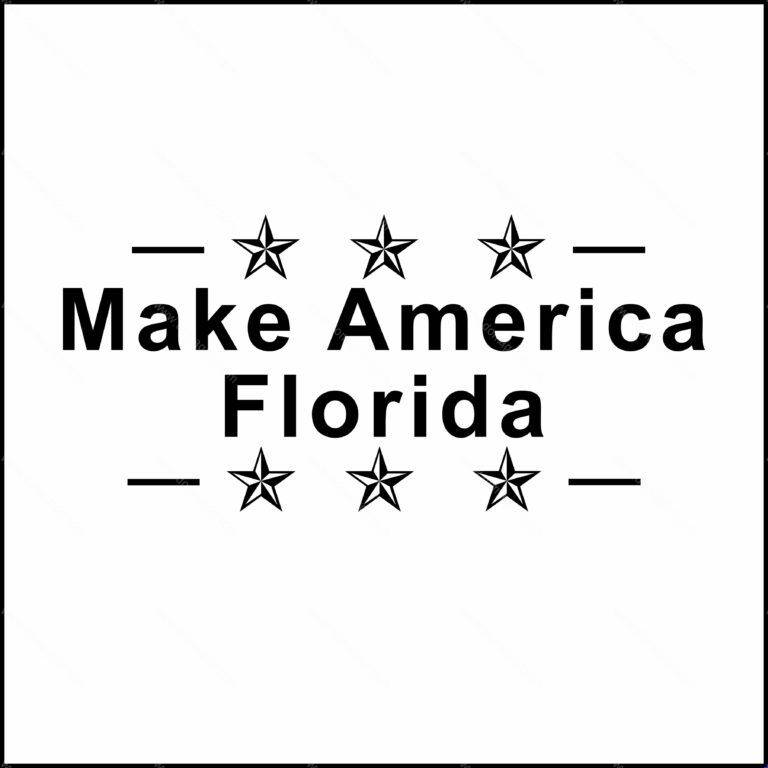 Make America Florida Shirt Direct to Film (DTF) Heat Transfer D-458