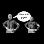 Show Us Da Papers - Anti Biden and Anti Fauci Shirt Direct to Film (DTF) Heat Transfer B-467