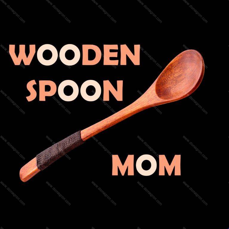 Wooden Spoon Mom Shirt Direct to Film (DTF) Heat Transfer S-454