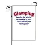 Glamping Garden Flag