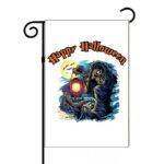 Happy Halloween Garden Flag Ghoul