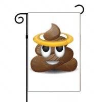 Holy Crap Garden Flag